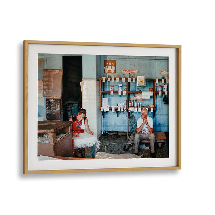 Explore urban life captured in TIENDA CUBANA, PHOTOGRAPHY PRINTS, showcasing vibrant street moments.