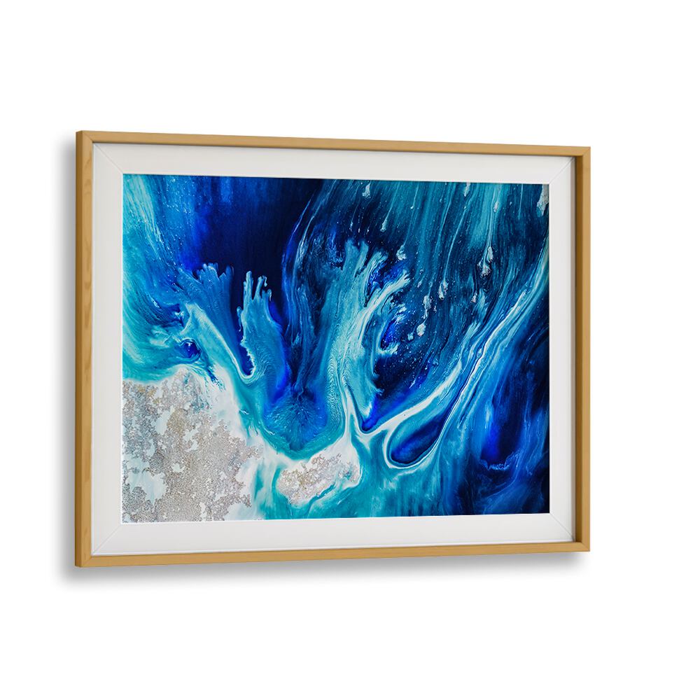 Vibrant Underwater Ocean Vibes, Abstract Paintings enhance any space with calming and invigorating colors.
