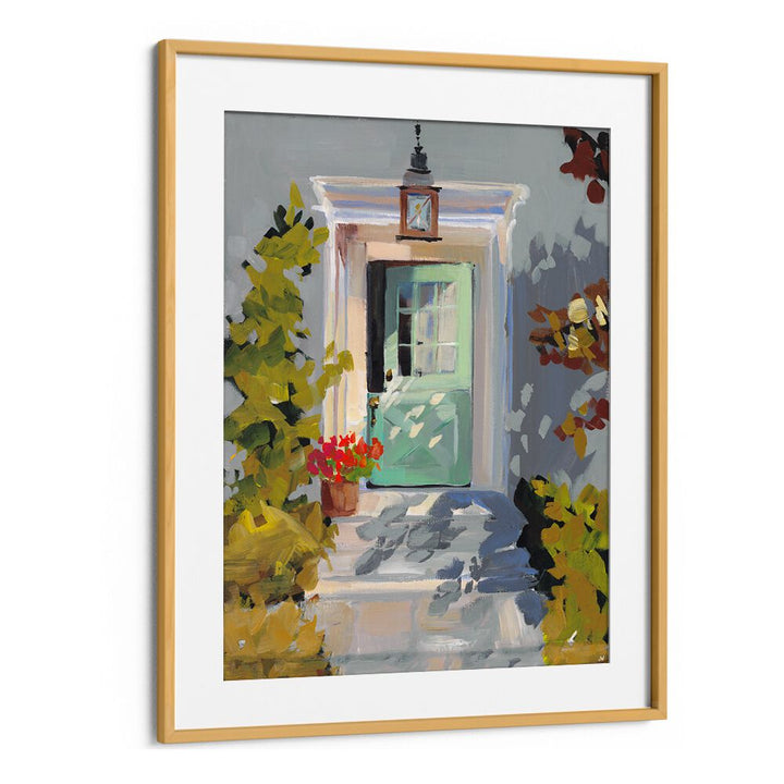Exquisite DUTCH DOOR, FLORAL FLOWER PAINTINGS, perfect for enhancing contemporary living room decor.