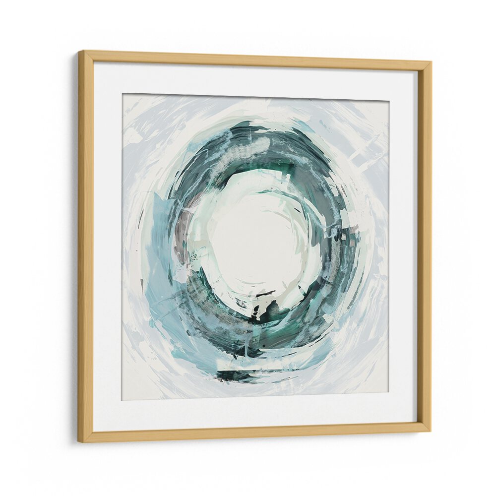 Stylish AROUND, ABSTRACT PAINTINGS featuring circular patterns in soothing colors, perfect for modern home decor.