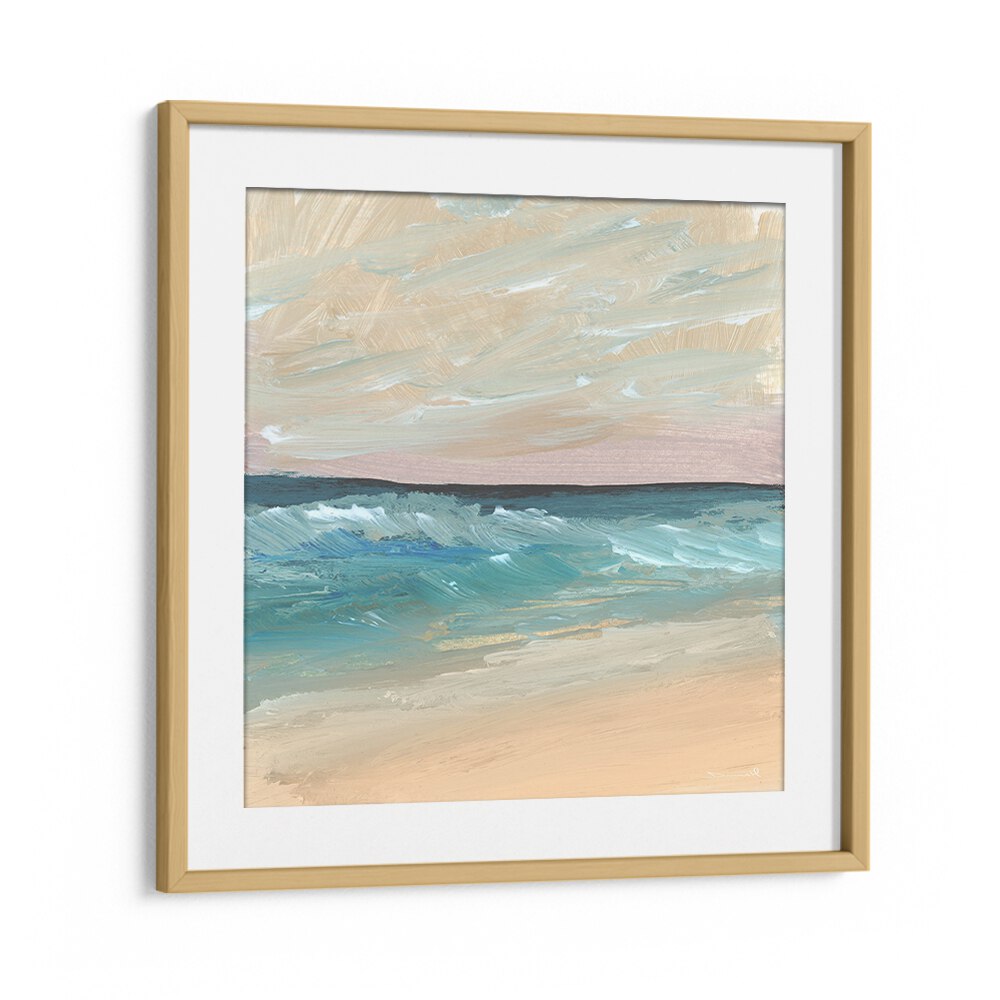 Serene BAY WAVES, ABSTRACT PAINTINGS feature soothing ocean colors, perfect for enhancing your home decor.