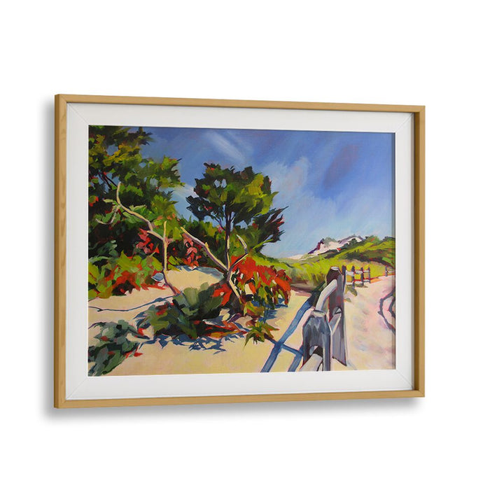 ISLAND BEACH WALK , LANDSCAPE PAINTINGS