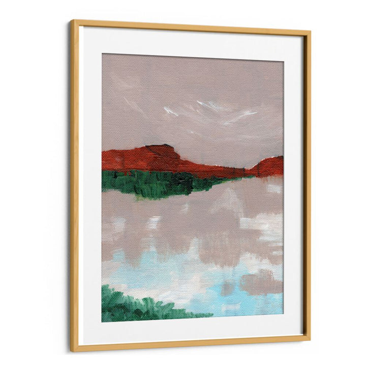 LANDSCAPE WITH A LAKE , LANDSCAPE PAINTINGS