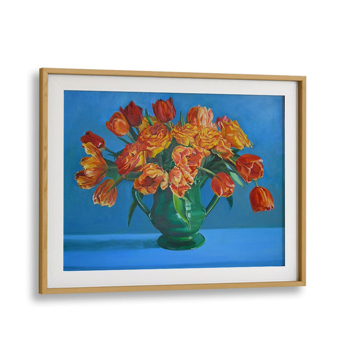 TULIPS , FLORAL FLOWER PAINTINGS