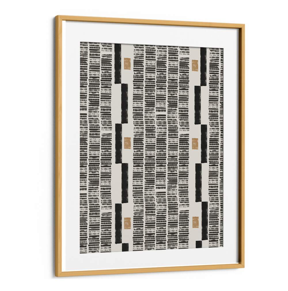LINO CUT PATTERN NO.1, GEOMETRIC ART PRINTS framed artwork showcasing modern abstract design and intricate craftsmanship.