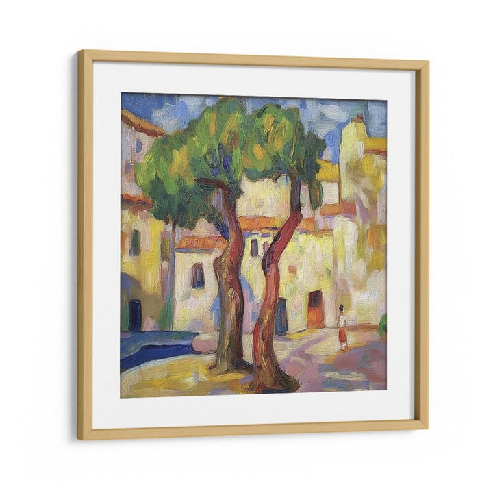 Transform your space with TWO TREES, a captivating decor piece showcasing elegant, intertwined tree designs.