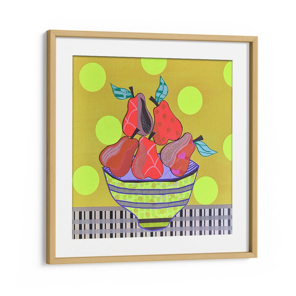 Bright and whimsical PEARS AND TEARS, KITCHEN POSTERS enhance your home décor with playful elegance and charm.