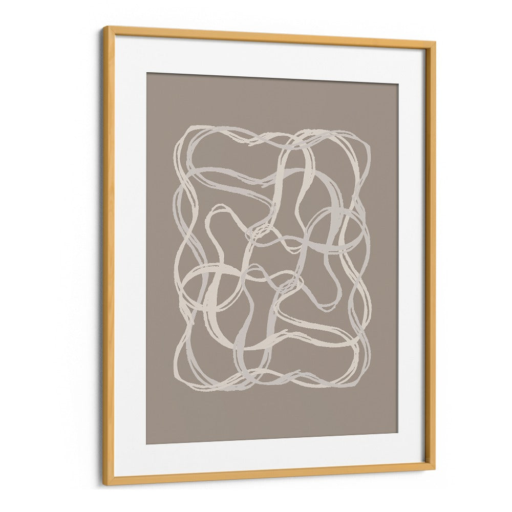 LACED UP V , ABSTRACT PAINTINGS