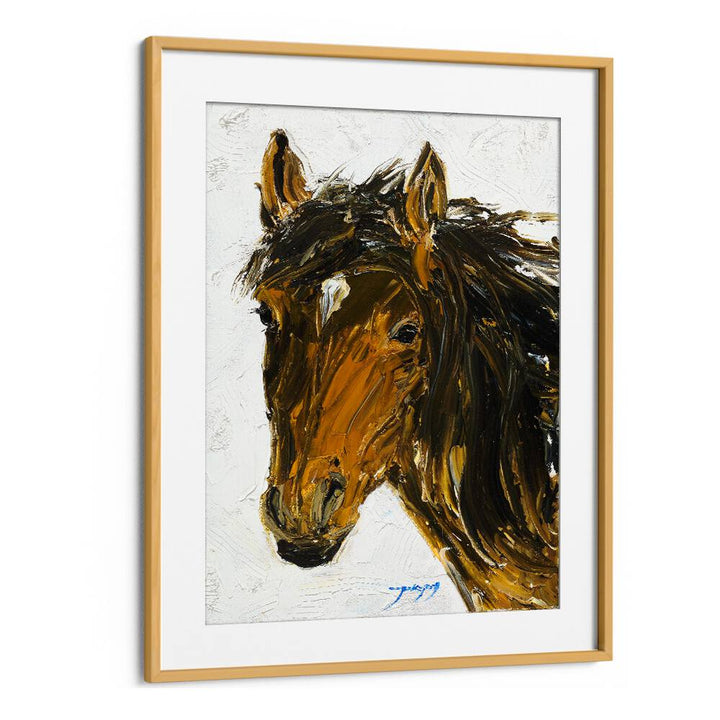 Beautiful HORSE, ANIMAL PAINTINGS showcasing a vibrant horse portrait, perfect for art lovers and decor enthusiasts.