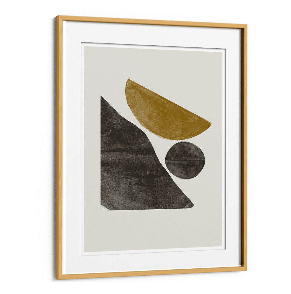 Modern elegance shines through in NEW OBJECTS NO.II, GEOMETRIC ART PRINTS with harmonious shapes and colors.