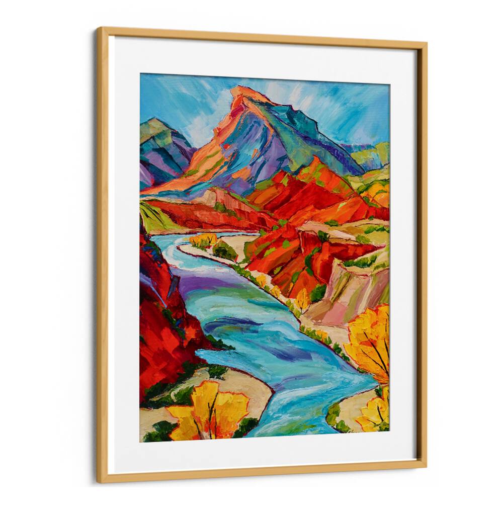 LAND OF ECHANTMENT , LANDSCAPE PAINTINGS