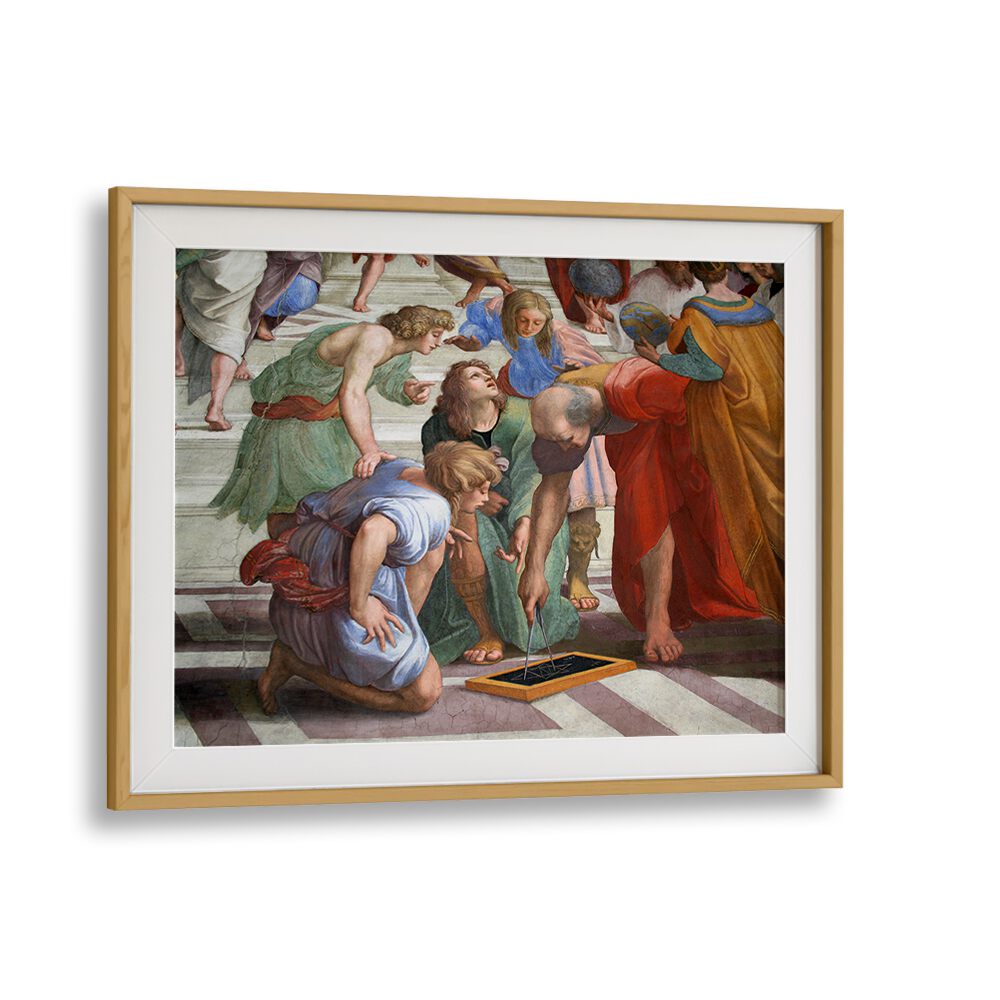 0 CHAMBRE DE RAPHAËL - ÉCOLE D'ATHÈNES - MUSÉES DU VATICAN , VINTAGE PAINTINGS