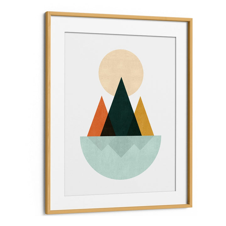 GEOMETRIC LANDSCAPE , ABSTRACT PAINTINGS , ABSTRACT ART PRINTS