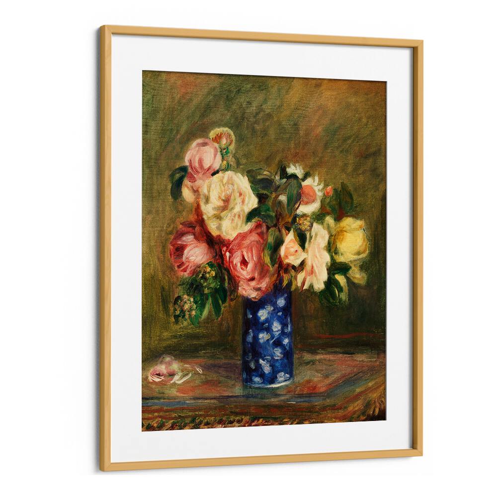 BOUQUET OF ROSES : LE BOUQUET DE ROSES (1882) , VINTAGE PAINTINGS