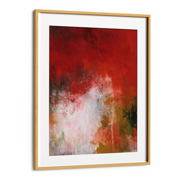 Vibrant TROPICS I, ABSTRACT PAINTINGS, showcasing dynamic colors and brush strokes for a contemporary space transformation.