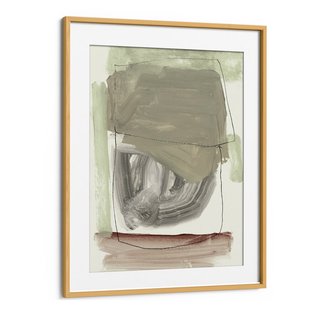 Captivating LINE AND SHAPE III, ABSTRACT PAINTINGS featuring modern acrylic art, perfect for enhancing your home decor.