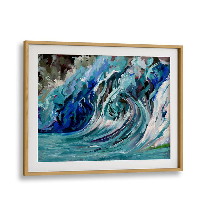 BLUE WAVE , BEACH PAINTINGS