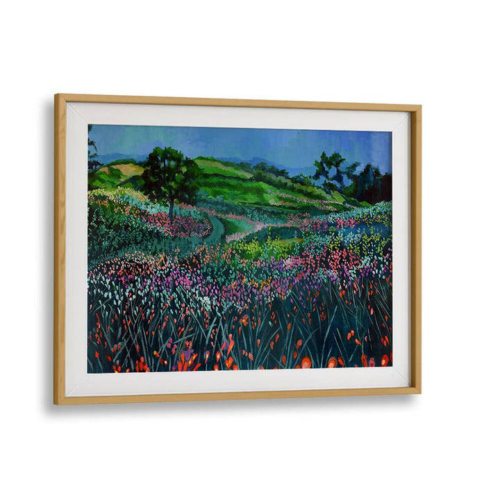 FIELDS OF FLOWERS , LANDSCAPE PAINTINGS