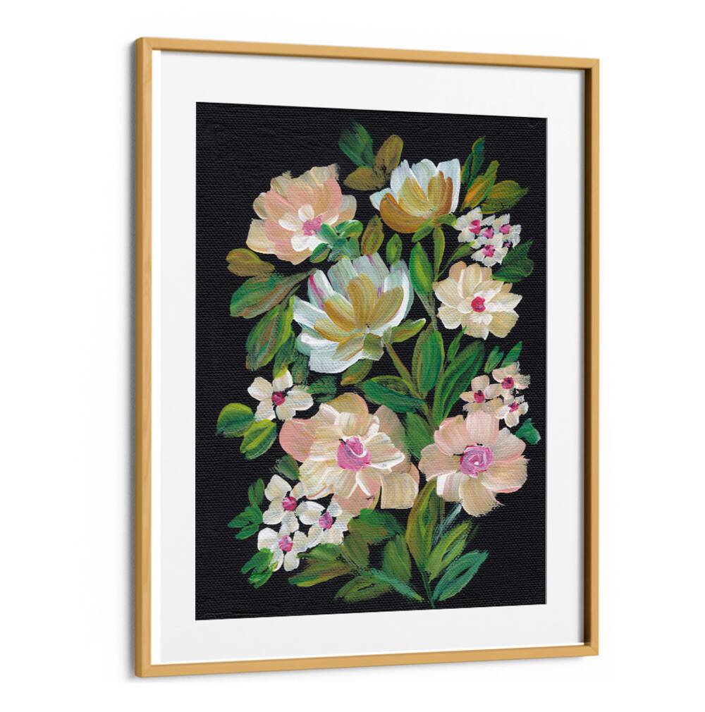 VIBRANT BLOOMS FLOWERS , FLORAL FLOWER PAINTINGS
