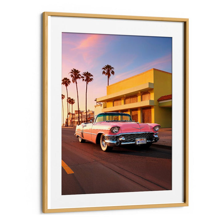 L.A PINK CADILLAC , CAR POSTERS