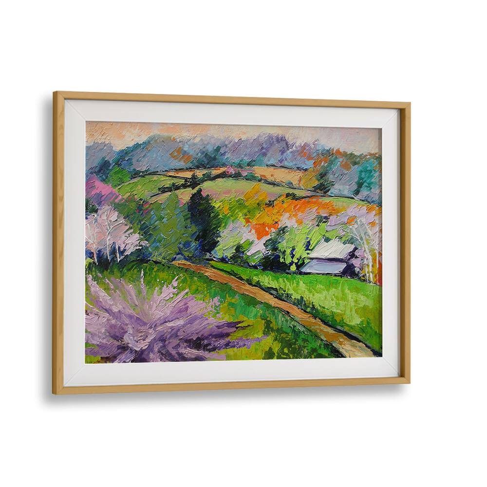 COVERBRIDGE ROAD , LANDSCAPE PAINTINGS