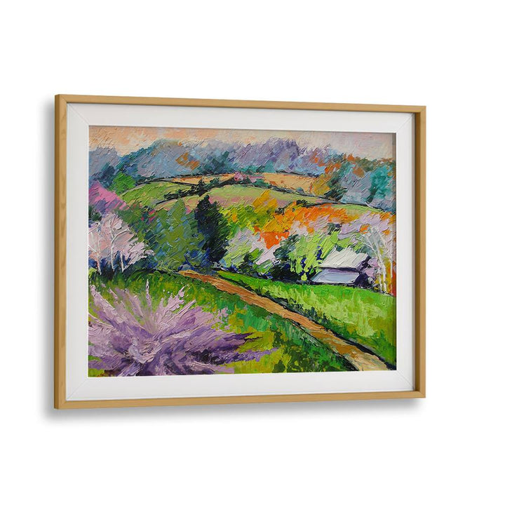COVERBRIDGE ROAD , LANDSCAPE PAINTINGS