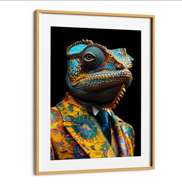 WILD SUITS - CHAMELEON , ANIMAL PAINTINGS