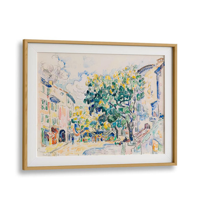 ANTIBES (CA. 1918) , VINTAGE PAINTINGS