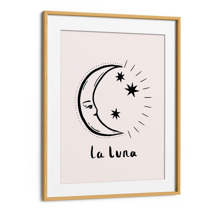 LA LUNA BY DUCHESS PLUM , LINE ART PRINTINGS , LINE ART PRINTS