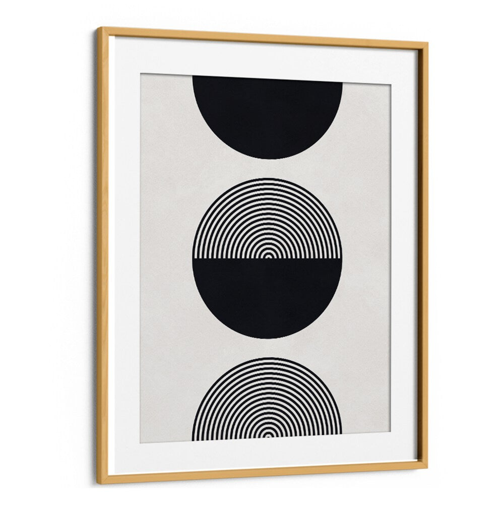 Elegant SHAPES XI, GEOMETRIC ART PRINTS featuring bold circles and lines, perfect for modern home decor.