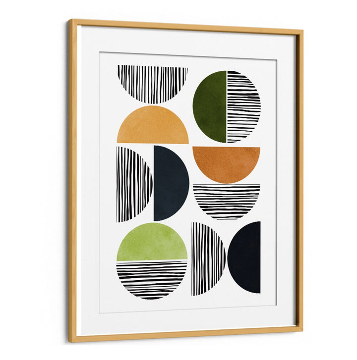 Colorful LINES AND CIRCLES, GEOMETRIC ART PRINTS featuring dynamic shapes, perfect for modern décor.