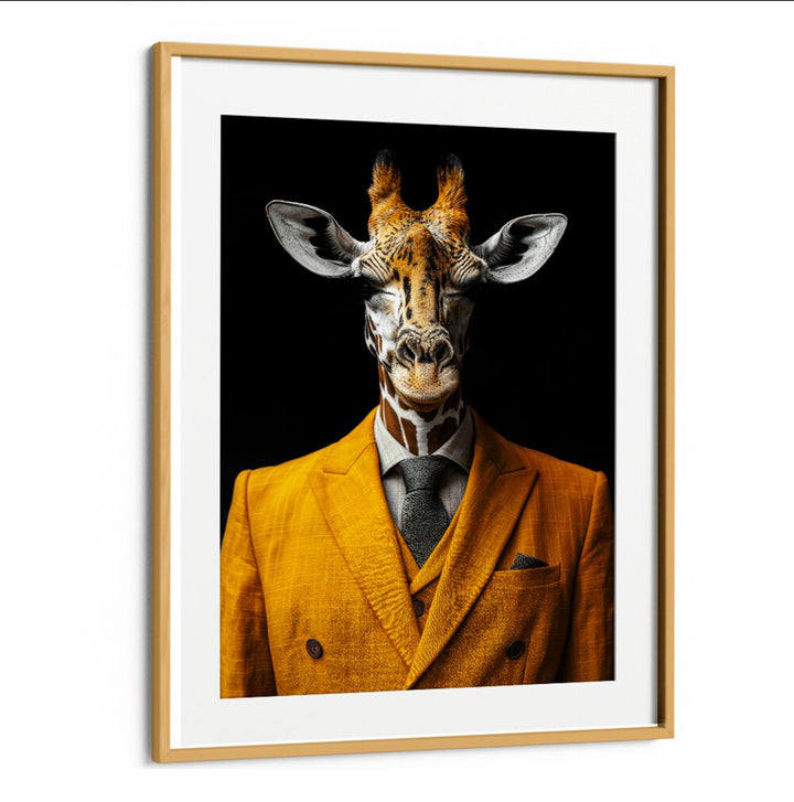 WILD SUITS - GIRAFFE . ANIMAL PAINTINGS