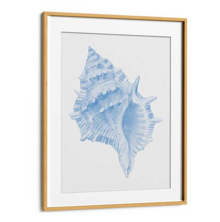 One Blue Conch, Beach Paintings showcases a beautiful blue shell artwork, perfect for coastal home decor.