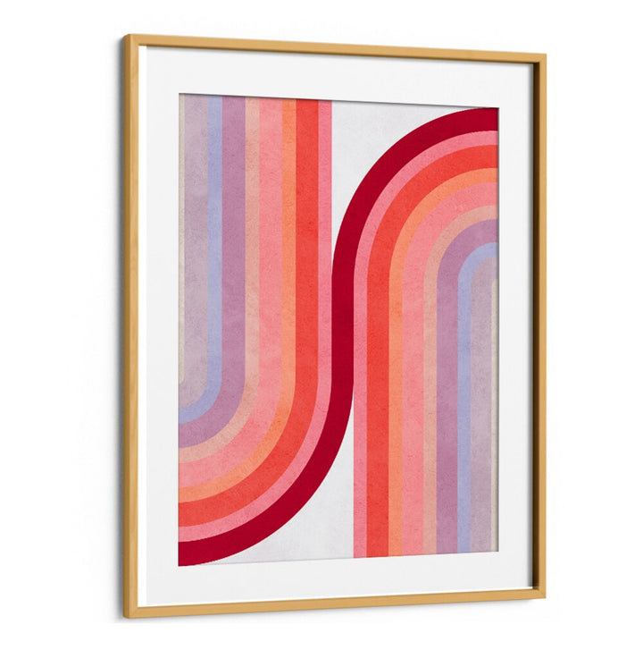 Colorful CURVED LINES, GEOMETRIC ART PRINTS add vibrant energy and movement to any space with dynamic design.