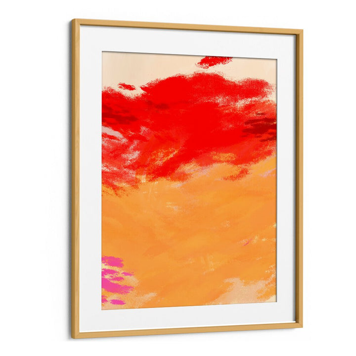 Vibrant hues in TORRID DAY II, ABSTRACT PAINTINGS, perfect for elevating your outdoor decor and adventures.