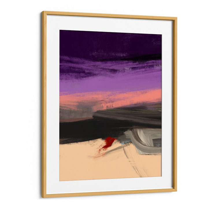 Vibrant ABSTRACTION WITH DRAMATIC SKY I, ABSTRACT PAINTINGS, showcasing swirling colors for modern décor. Perfect addition!