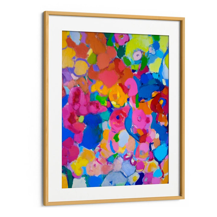 Vibrant FLOWERS FANTASY, ABSTRACT PAINTINGS bring elegance to any space, perfect for home decor or gifting.