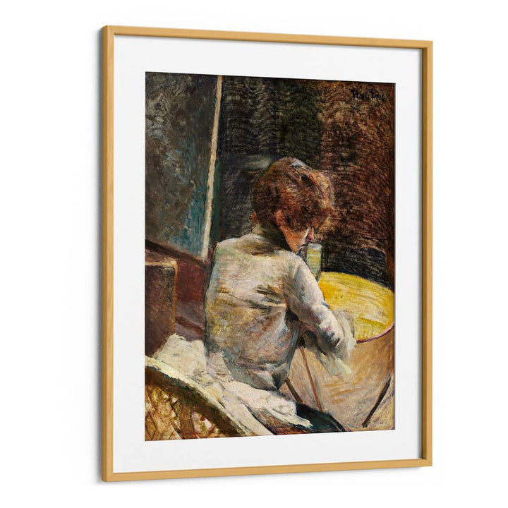 WAITING (CA.1887) , VINTAGE PAINTINGS