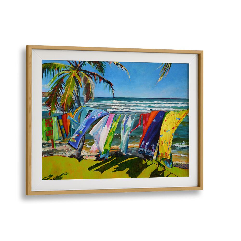 TROPICAL BREEZES , BEACH PAINTINGS