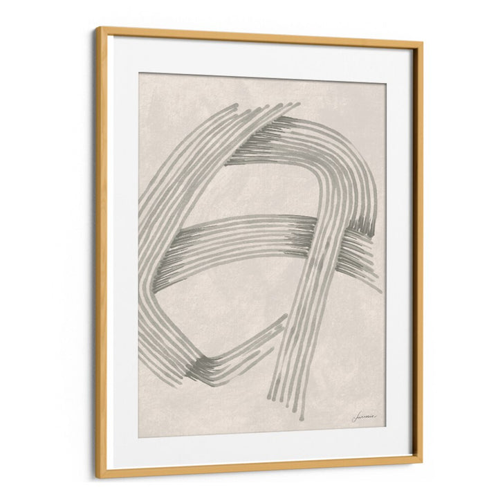 Stylishly framed, ABSTRACT GREY INTERSECTIONS 02 enhances modern living spaces with its captivating design.