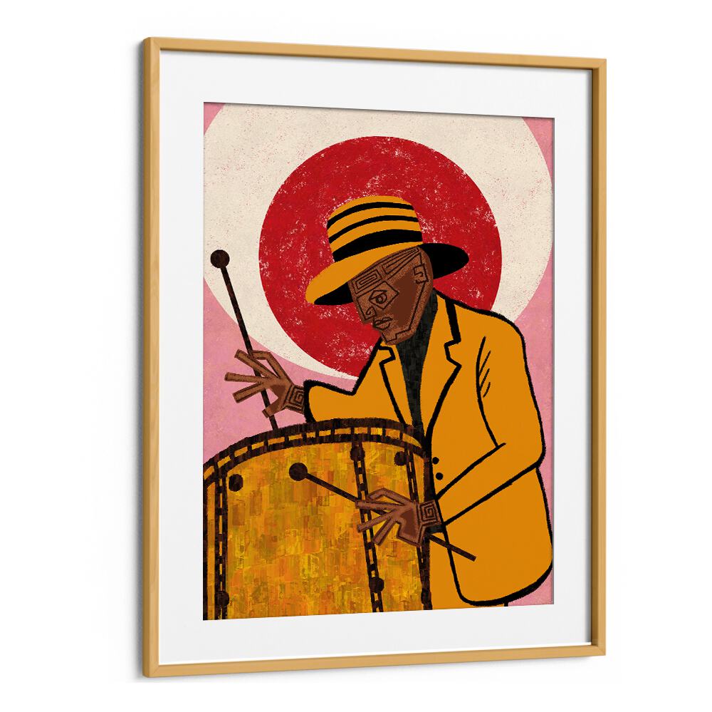 Artistic depiction of MUSICIAN GUY II, showcasing vibrant colors and rhythm, perfect for movie posters. Elevate your decor!