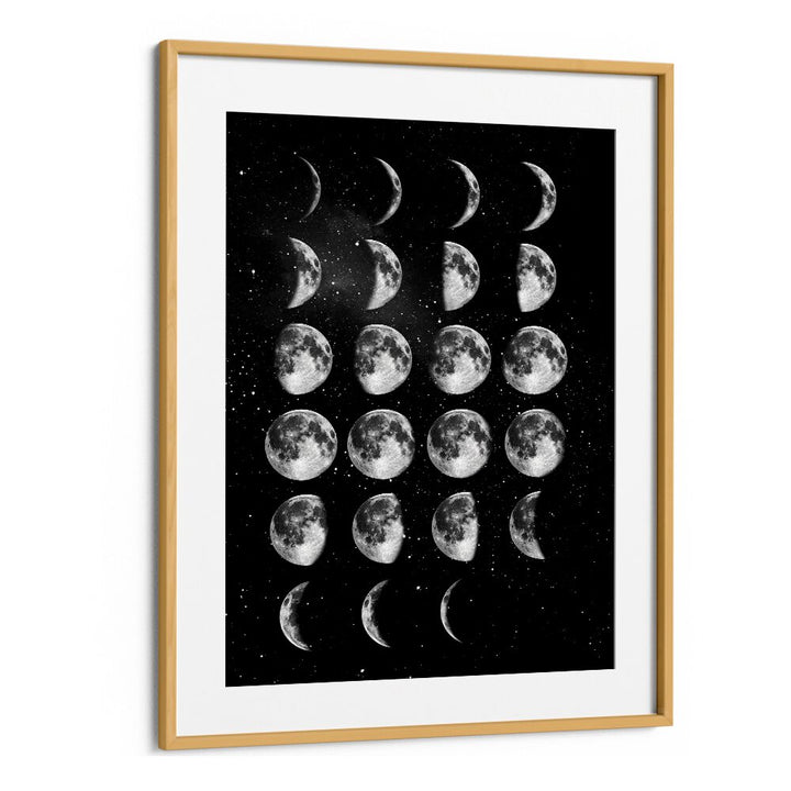 MOON PHASES BY BRETT WILSON , WALL ART PRINTS