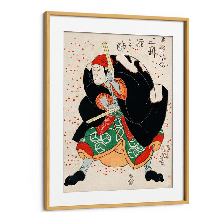 MIMASU GENNOSUKE NO NAMIWA NO JIROSAKU BY UTAGAWA KUNIYOSHI (1753-1806) , JAPANESE PAINTINGS