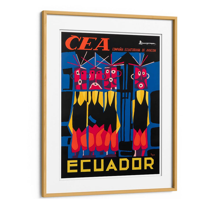 ECUADOR , VINTAGE TRAVEL POSTERS