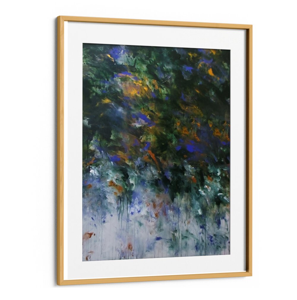 Transform your decor with ABSTRACTION DESIGN I, ABSTRACT PAINTINGS featuring vibrant colors and captivating textures.