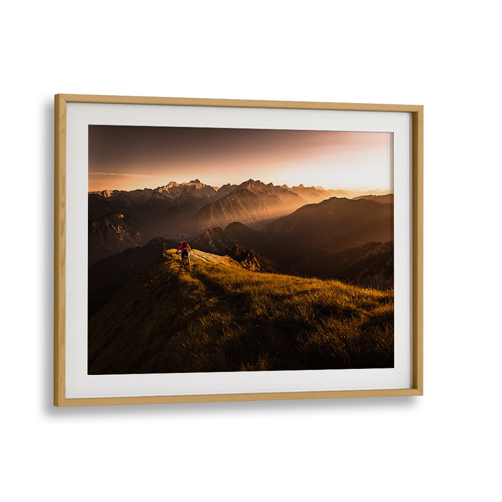 Captivating mountain scene showcasing the spirit of adventure in GET OUT AND EXPLORE, PHOTOGRAPHY PRINTS collection.
