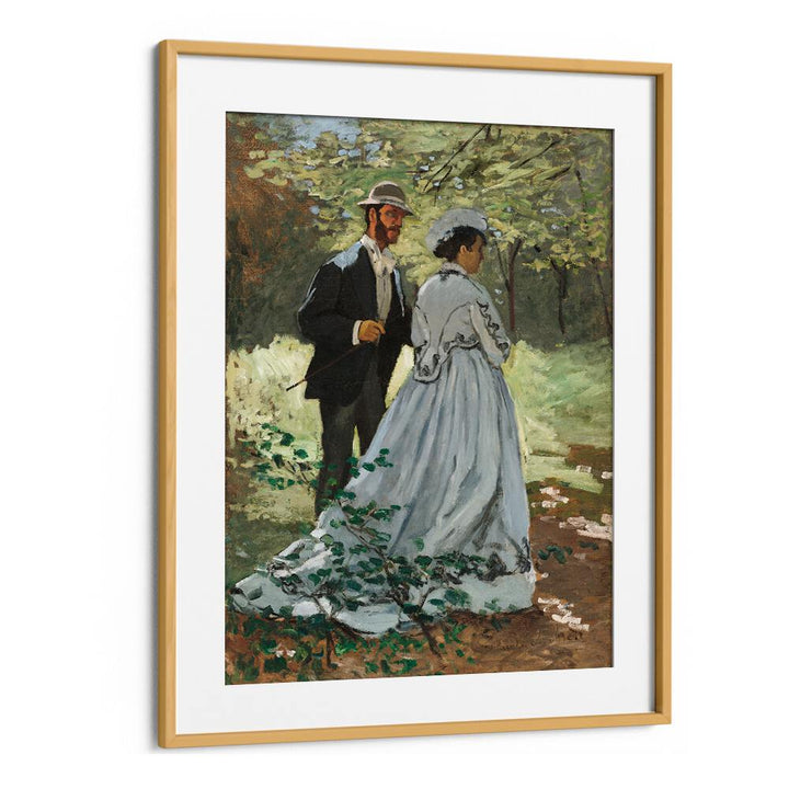 BAZILLE AND CAMILLE (1865) , VINTAGE PAINTINGS