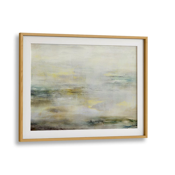 Stunning BLEND OF MUTED TONES, ABSTRACT PAINTINGS in a sleek frame, perfect for modern home decor.