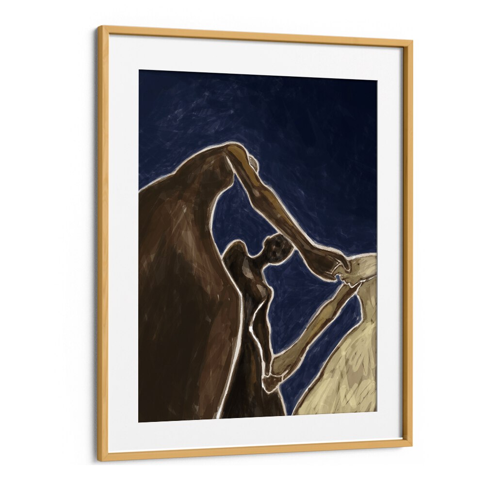 WITH EMBRANCE , PORTRAITS & FIGURATIVE ILLUSTRATIONS