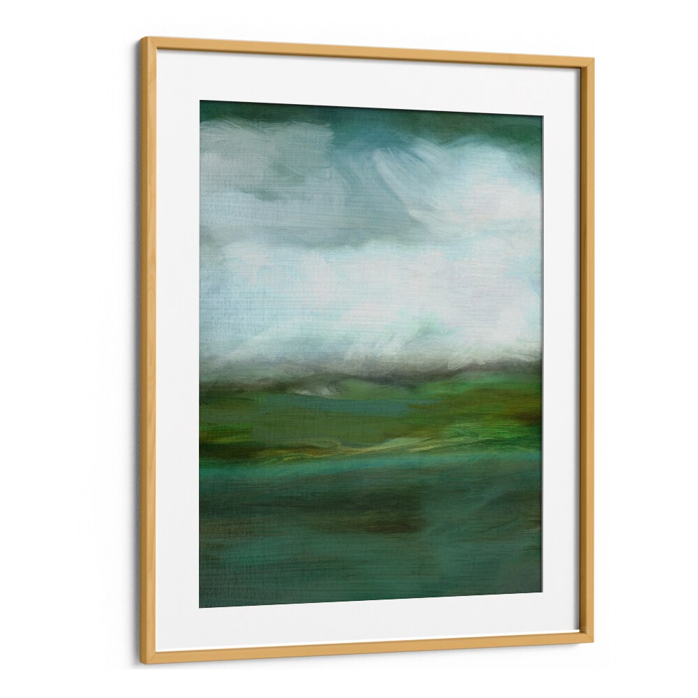 Stunning ROUGH SEAS OIL I, ABSTRACT PAINTINGS showcases turbulent waters in a captivating blend of colors. Perfect decor!